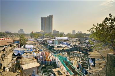 Öffentliche Wäscherei Dhobi Ghat